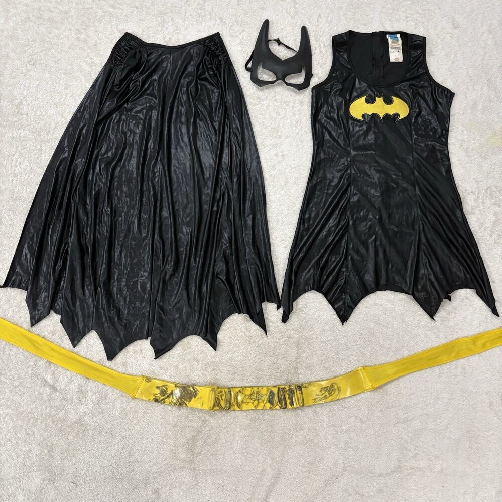 Rubie’s Batgirl Costume Womens Small Dress Cape Mask Belt DC Comics Halloween